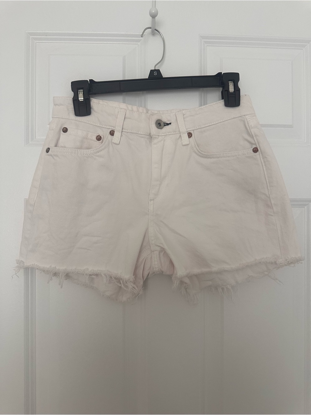 Rag & Bone white shorts size 25